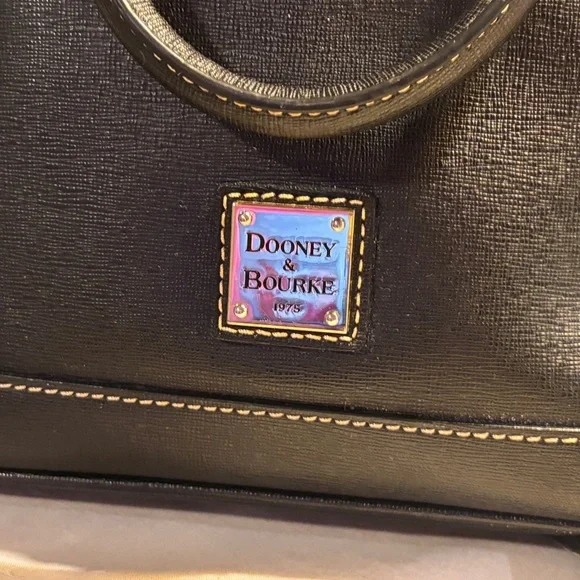 Dooney & Bourke Saffiano Satchel - Picture 2 of 13